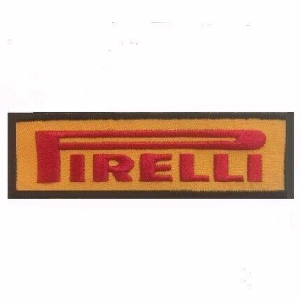 Pirelli Tire Embroidered Iron-On Sew-On Patch - NEW